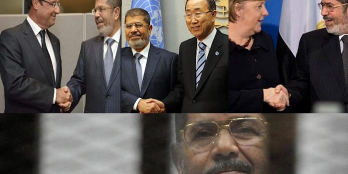 نداء إلي المجتمع الدولي لإنقاذ حياة الرئيس الأسبق محمد مرسي وألوفًا آخرين