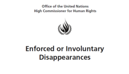 Enforced and Involontary disappearances - OHCHR Enforced and Involontary disappearances - OHCHR