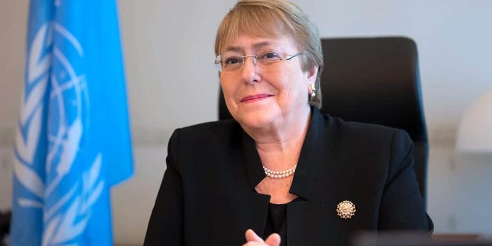 Bachelet describes Israel’s decision to classify Palestinian human rights organizations as “terrorist” organizations as an unjustified attack on Palestinian civil society