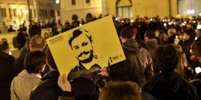 ITALY-EGYPT-AMNESTY-TORTURE-CRIME-DEMO-REGENI