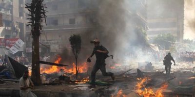 Rabaa Sqaure Dispersal [AFP PHOTO / MOSAAB EL-SHAMY/Flickr]