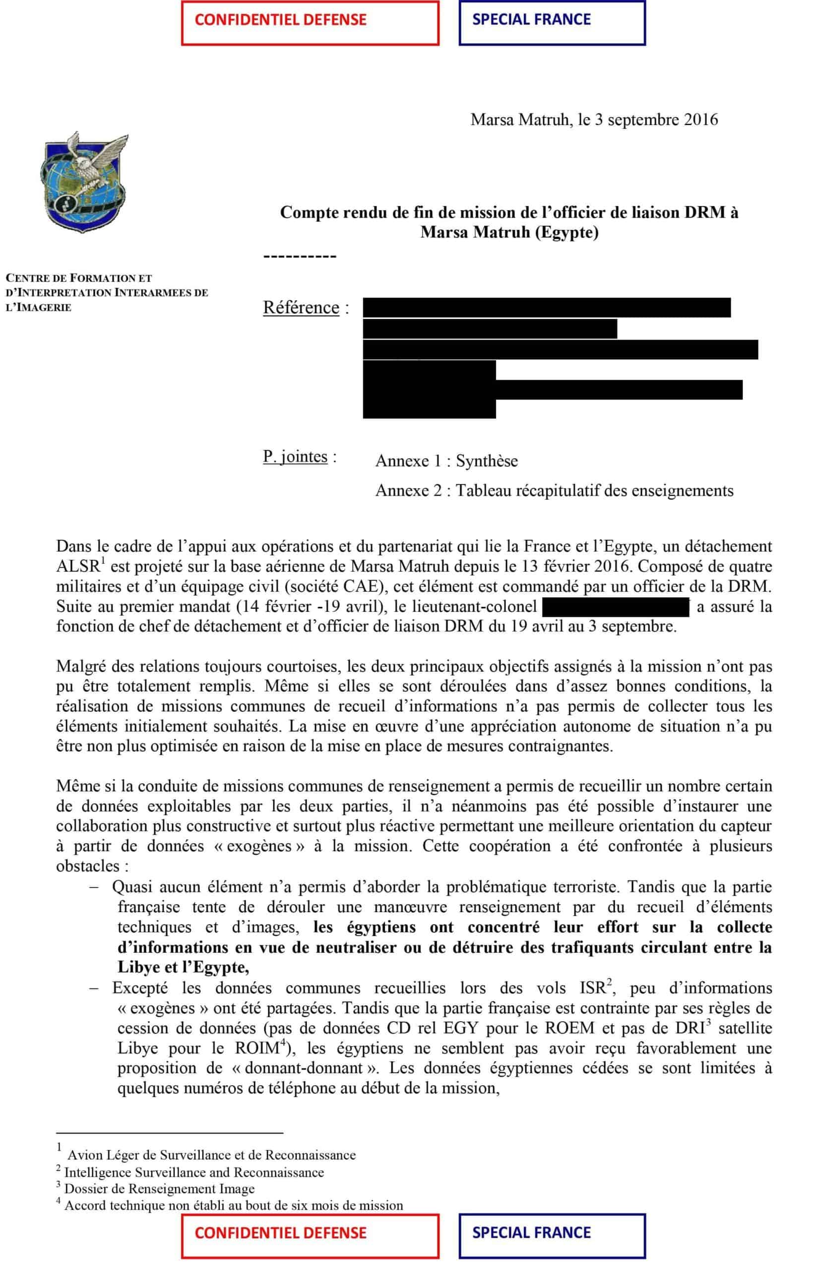 Report of September 3rd 2016 Report of September 3rd 2016