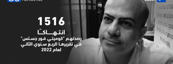التقرير الربع سنوي لحقوق الإنسان في مصر 2022