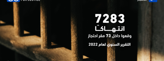 7283 انتهاكًا داخل مقار الاحتجاز في مصر