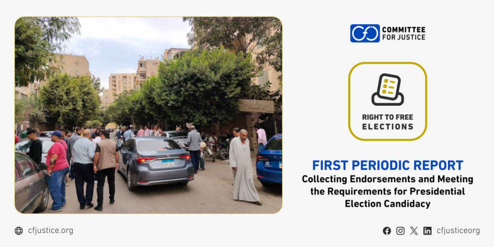 Right to Free Elections Project – First Periodic Report.. Collecting Endorsements and Meeting the Requirements for Presidential Election Candidacy