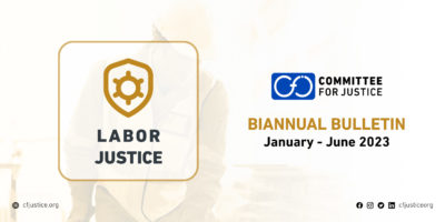 Labor Justice Project: CFJ issues biannual bulletin (January-June 2023) on the conditions of workers and the labor movement in Egypt