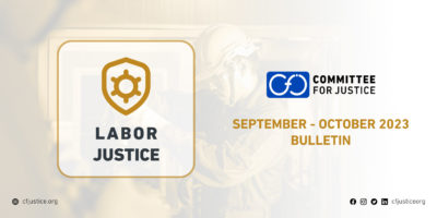 CFJ documents violations against workers in Egypt in Labor Justice bulletin for September-October 2023   