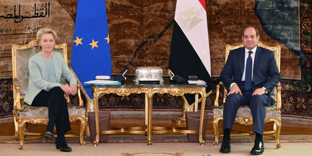 The EU should uphold human rights and accountability in negotiation of a strategic partnership with Egypt