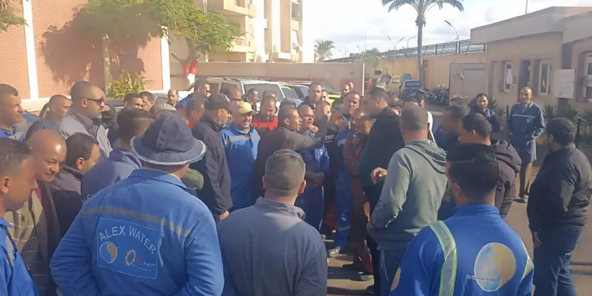 مصر: “لجنة العدالة” ترصد وقفة احتجاجية للعاملين بمحطتي المياه بالسيوف والنزهة في الإسكندرية وتطالب بدعم مطالبهم