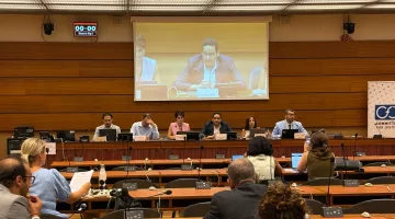 Egypt: The CFJ Discusses in a Side Event the Fate of UPR Recommendations Related to Egypt and the Extent of Monitoring its Human Rights Commitments Nationally and Internationally