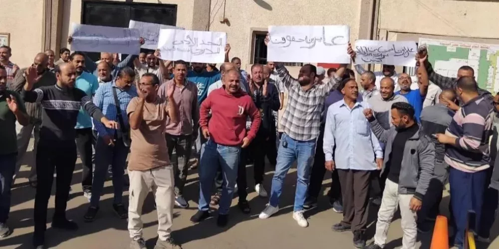 Egypt: CFJ Documents Protests by Drinking Water and Sanitation Workers in Cairo and Giza Demanding Incentive Increases and Minimum Wage Implementation