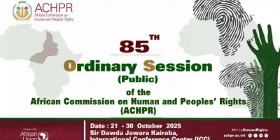 WHITE WEB BANNER The 85th Ordinary Session of the African Commission on Human and Peoples’ Rights (ACHPR)