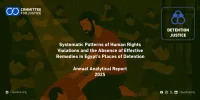 Egypt: 2025 Annual Report Documenting Systematic Violations Targeting Prisoners of Conscience and Political Detainees