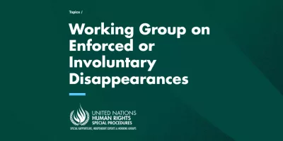 UN Working Group on Enforced Disappearances
