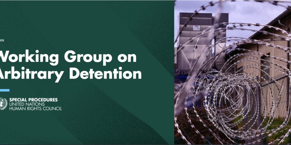 CFJ Participates in Civil Society Meeting with the UN Working Group on Arbitrary Detention and Raises Concerns over Arbitrary Detention and Transnational Repression