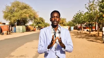 الصحفي معمر ابراهيم