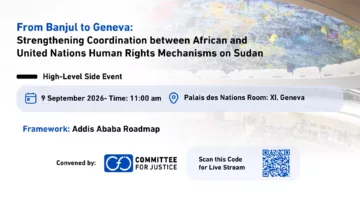 From Banjul to Geneva-side event_