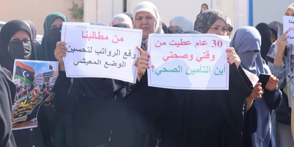 Libya: Committee for Justice Documents Expanding Teachers’ Protests and School Closures in Several Municipalities, Calls for Improving Their Conditions